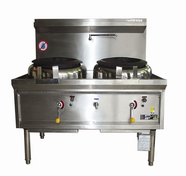 2 Burner Wok Catering Equipment Supplies