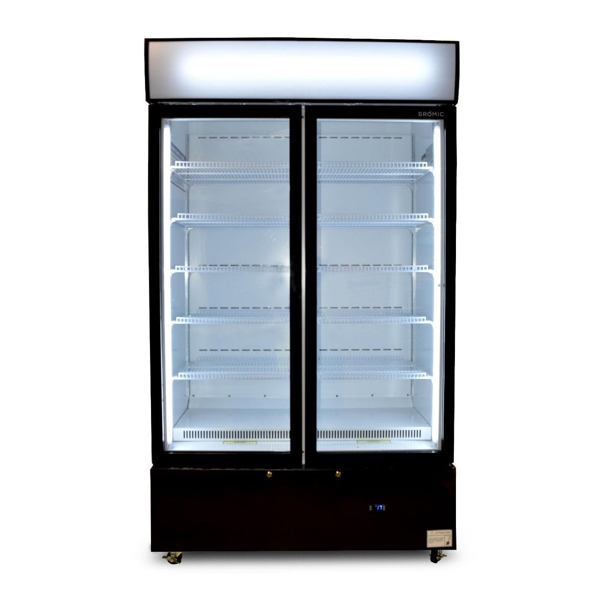 Bromic Gm1000lbcas Display Fridge Cassette Flat Glass Door Led